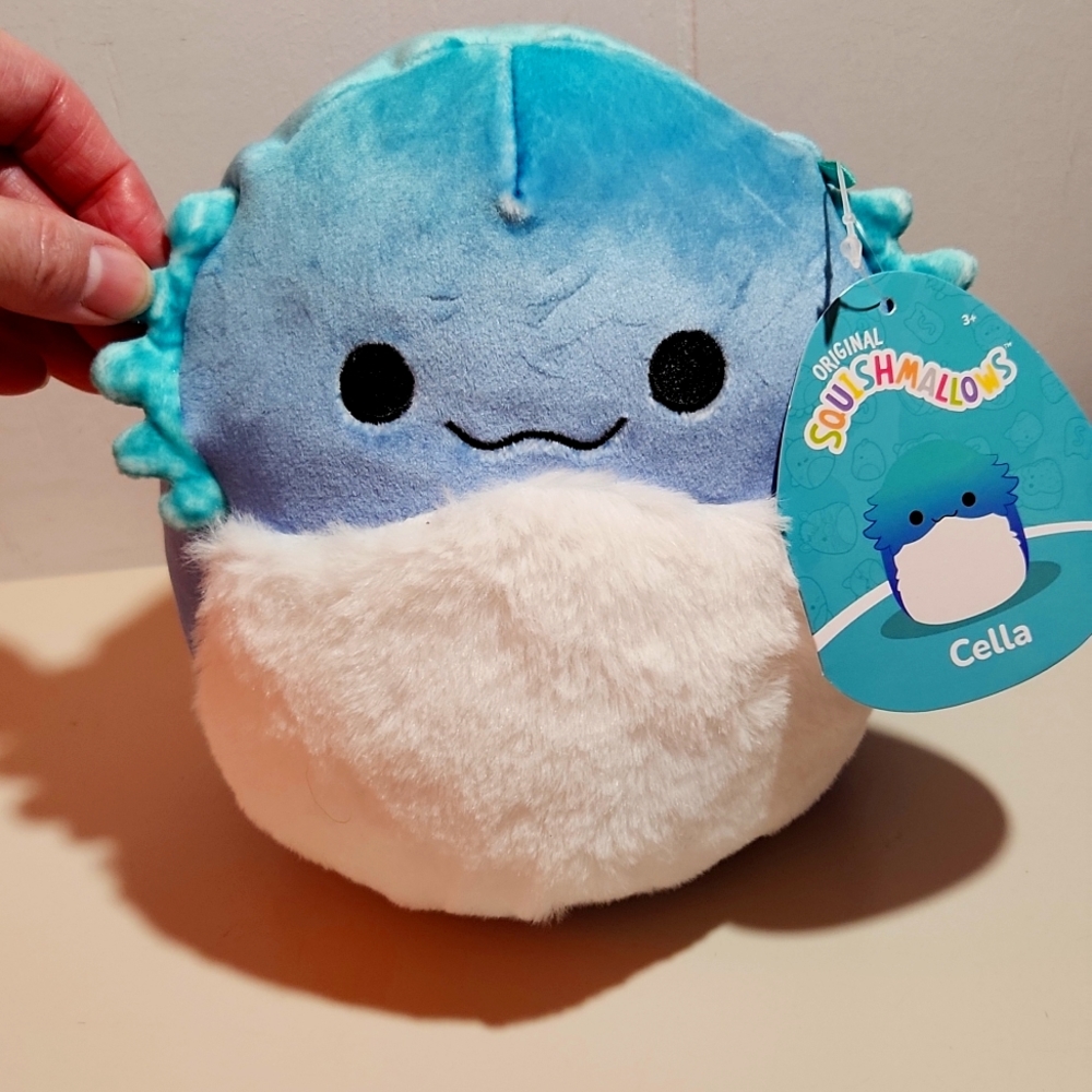 ❤️NWT - CELLA THE BEARDED DRAGON - 7.5" SQUISHMALLOWS - FANTASY SQUAD
